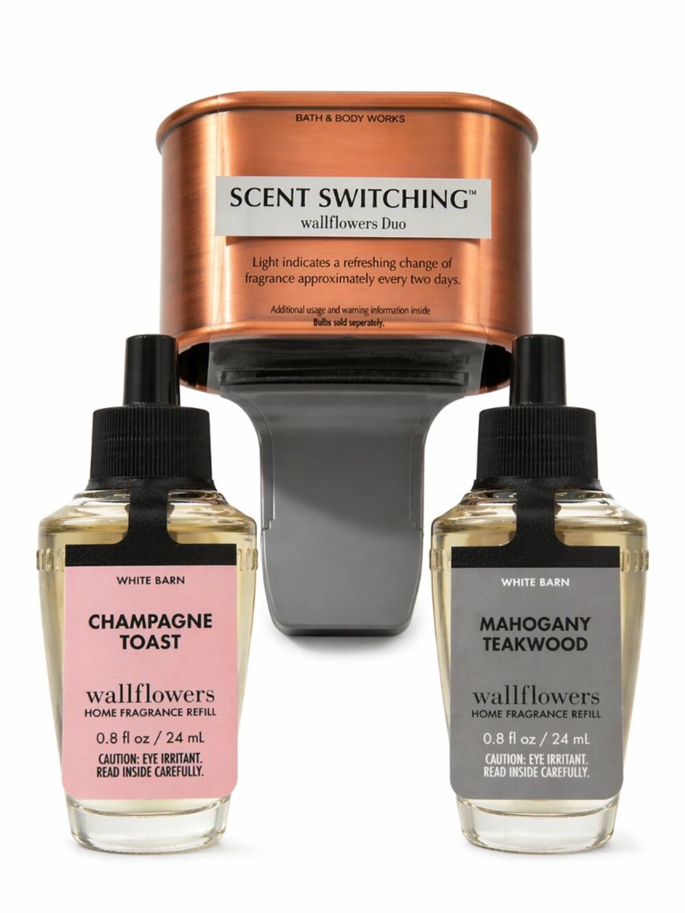 Wallflowers Duo Plug + 2 Refills 🔥 Scent Switching Set (Bronze)